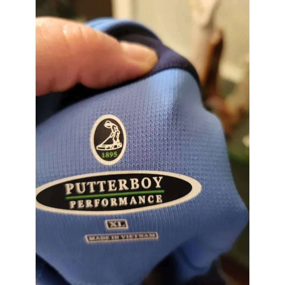 Putterboy 2014 US Open Pinehurst No 2 Zip Up Performance Vest XL Golf Preppy - Picture 3 of 7